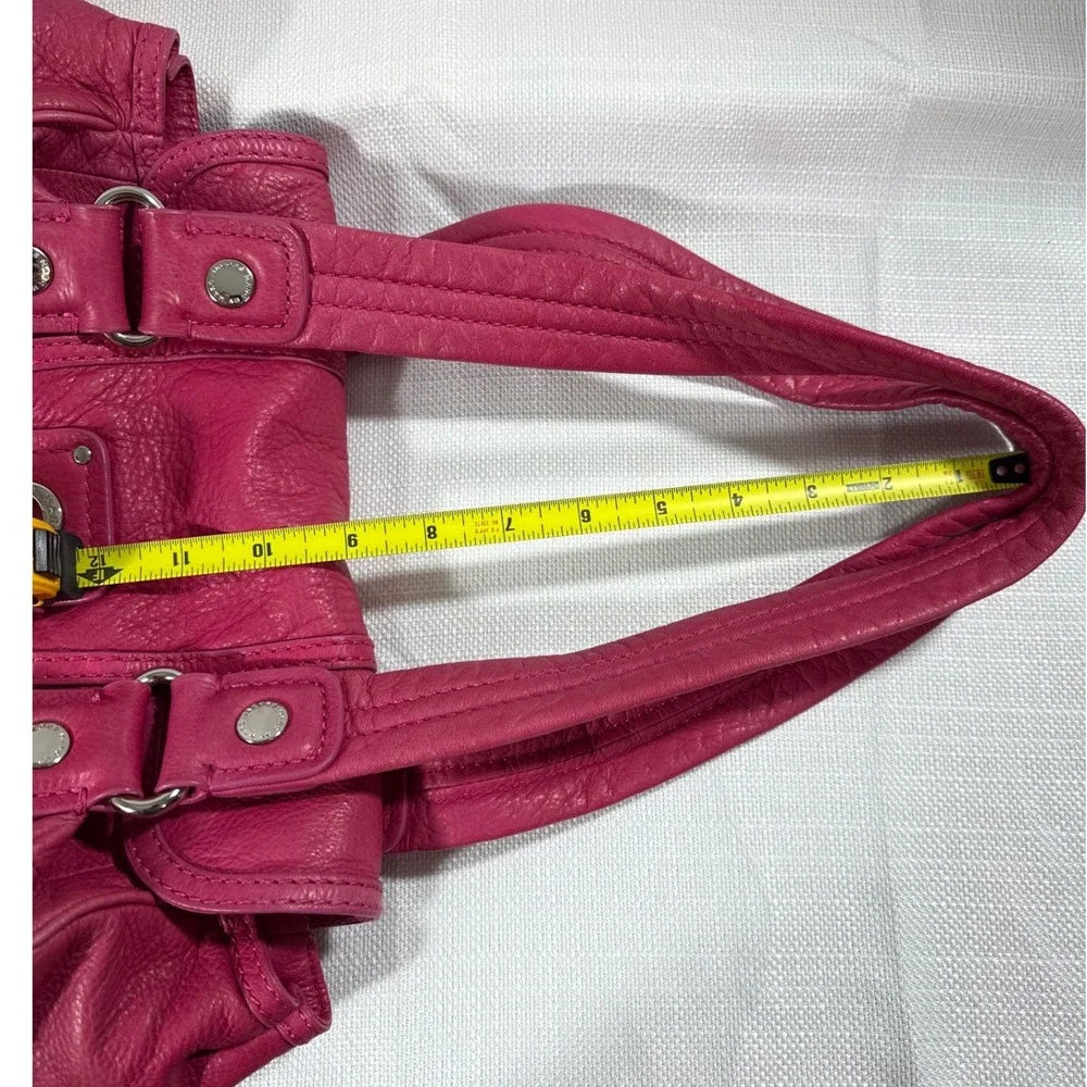 Vintage Marc by Marc Jacobs Dr Q Groovee Hot Pink Leather Satchel Handbag
